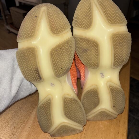 Steve Madden Myles Knit Sneakers Wns Sz 8 M Pink To Orange Color - Picture 7 of 9